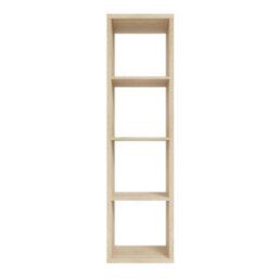 Furniture To Go Mauro 3 Shelves Storage Unit In Sonoma Oak - thumbnail 3