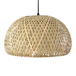 Darphe 60W Wicker Floor Lamp, Curved Floor Lamp With Foot Switch, Black Floor Lamp - thumbnail 4