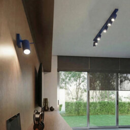 Sollux Lighting Ring Steel Ultramarine 3 Lights Modern Ceiling Lamps - thumbnail 6
