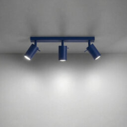 Sollux Lighting Ring Steel Ultramarine 3 Lights Modern Ceiling Lamps - thumbnail 3