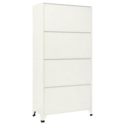 Vidaxl Locker Cabinet Grey And Blue 90X45X180 Cm Steel - thumbnail 5