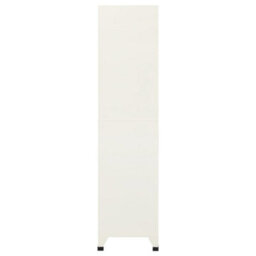 Vidaxl Locker Cabinet Grey And Blue 90X45X180 Cm Steel - thumbnail 4