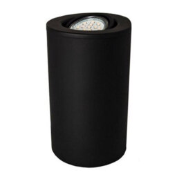 Happy Homewares Matt Black Gu10 Floor Or Table Lamp Uplighter With Tilt Capability - thumbnail 3