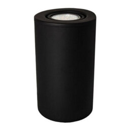 Happy Homewares Matt Black Gu10 Floor Or Table Lamp Uplighter With Tilt Capability - thumbnail 2
