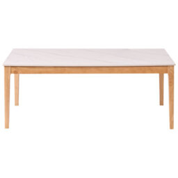 Beliani Coffee Table Bonney White Marble - thumbnail 4