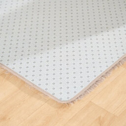 OHS Fluffy Rug Anti-Slip Plain Shaggy Floor Mat, Natural - 80 X 150Cm - thumbnail 4
