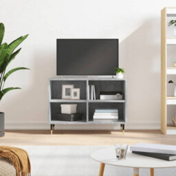 Walplus Tv Cabinet Concrete Grey 69.5X30X50 Cm Engineered Wood - thumbnail 1