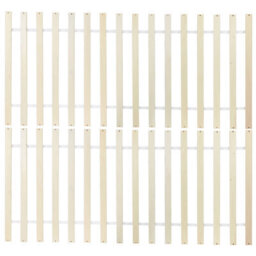 Beliani Bed Pine Wood Dauphin 140 X 200 Cm (Eu Double) Light Brown - thumbnail 8