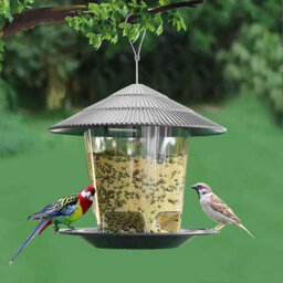 Hanging Wild Bird Feeder With Rope For Garden And Outdoor Use - thumbnail 1