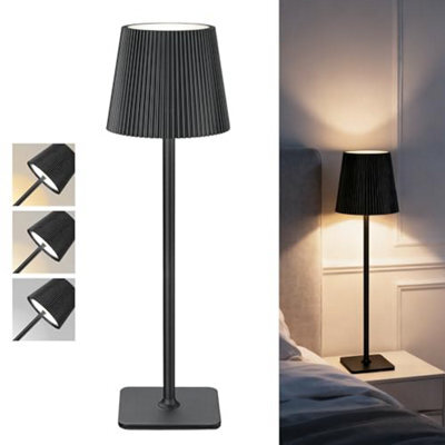 Luminexdesigns Cordless Rechargeable Led Table Lamp - 5200 Mah Battery, Stepless Dimming, 3 Colour Temperatures, Ip 54