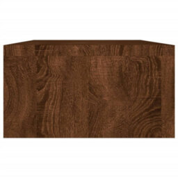 Berkfield Monitor Stand Brown Oak 100X24X13 Cm Engineered Wood - thumbnail 5