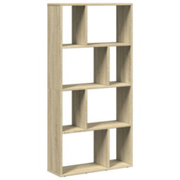 Berkfield Bookcase Sonoma Oak 60X20X120 Cm Engineered Wood - thumbnail 2