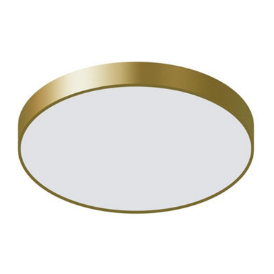 Luminosa Lighting Luminosa Modern Led Flush Ceiling Light Golden, Warm White 3000K 3600Lm - image 1