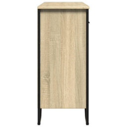 Berkfield Sideboard Sonoma Oak 97X32.5X74.5 Cm Engineered Wood - thumbnail 6