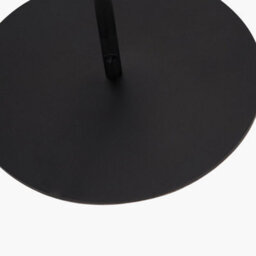 Pacific Lifestyle Black And Ivory Tall Floor Lamp With Lampshade - thumbnail 5