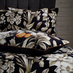 Ew By Edinburgh Weavers Lavish Floral Cotton Sateen Duvet Cover Set - thumbnail 3