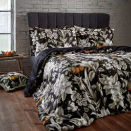 Ew By Edinburgh Weavers Lavish Floral Cotton Sateen Duvet Cover Set - thumbnail 4