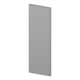 Atomia Matt Dove Grey Furniture End Panel (H)2250mm (W)580mm - thumbnail 1
