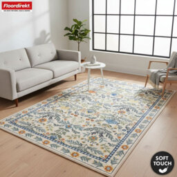 Floordirekt Orientalis Polyamide Area Rug Non Slip Easy Clean Hardwearing Kitchen Hallway Multicoloured 160 X 230 Cm - thumbnail 2