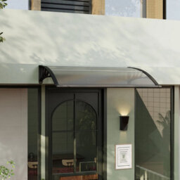 150Cm Door Canopy Awning Outdoor Window Rain Shelter  Wide Alu Frame - thumbnail 2