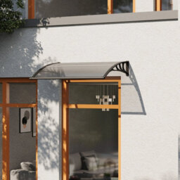 150Cm Door Canopy Awning Outdoor Window Rain Shelter  Wide Alu Frame - thumbnail 4