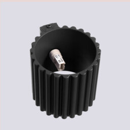 Luminosa Lighting Luminosa Aura Up & Down Wall Lamp Black 1X G9 - thumbnail 7