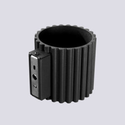 Luminosa Lighting Luminosa Aura Up & Down Wall Lamp Black 1X G9 - thumbnail 6