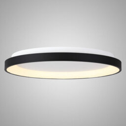 Luminosa Lighting Luminosa Niseko Ring Ceiling 90Cm 78W Led, 3000K, 6200Lm, Black, 3Yrs Warranty - thumbnail 2