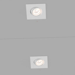 Led Recessed Ceiling Spotlights Pack Of 4 12W Cool White 6000K Adjustable Slim Downlights - thumbnail 4