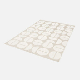 Sweeek - Megan 120X170Cm Beige Recycled Polyester Geometric Pattern Indoor/outdoor Rug - thumbnail 2