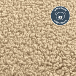 Silentnight Teddy Fleece Duvet Set - Natural - Double - thumbnail 3
