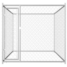 Berkfield Outdoor Dog Kennel 193X193X185 Cm - thumbnail 2