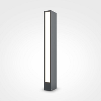 Luminosa Lighting Luminosa Maytoni Hof Outdoor Bollard Graphite 3000K Ip54 - image 1