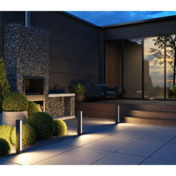 Luminosa Lighting Luminosa Maytoni Hof Outdoor Bollard Graphite 3000K Ip54 - thumbnail 2