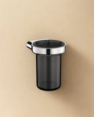 Cosmic Toothbrush Holder, Chrome, Architect S+ Collection - image 1