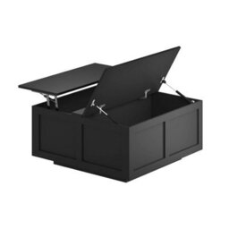 Coffee Table With Storage Lift Top Tea Table Desk Living Room Furniture Black - thumbnail 1