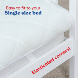 Russell Hobbs Electric Heated Blanket Premium Sherpa Fleece Throw Single Size Rhesb8001 - thumbnail 6