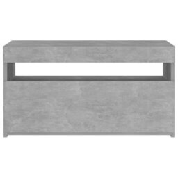 Walplus Tv Cabinet With Led Lights Concrete Grey 75X35X40 Cm - thumbnail 9