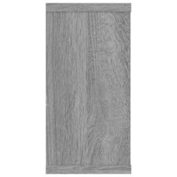 Berkfield Wall Cube Shelves 2 Pcs Grey Sonoma 100X15X30 Cm Engineered Wood - thumbnail 7