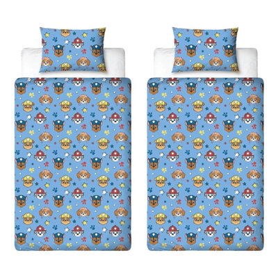 Paw Patrol Squad Reversible Duvet Set Multicoloured (Single) - image 1