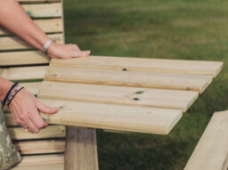 Churnet Valley Garden Furniture Ltd Churnet Valley Garden Furniture Angled Tray - thumbnail 5