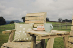 Churnet Valley Garden Furniture Ltd Churnet Valley Garden Furniture Angled Tray - thumbnail 3