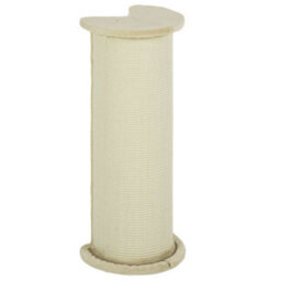 Pawhut Cat Scratching Post With Sisal Rope Soft Plush Anti-Tip, 85Cm, Beige - thumbnail 2
