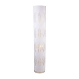 Pagazzi Lighting Pagazzi Esme White 112Cm Column Floor Lamp - thumbnail 4