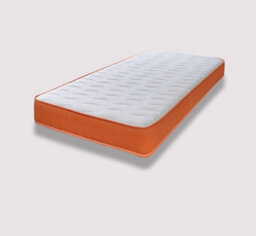 eXtreme Comfort Ltd Cooltouch Colours White Wave Hybrid Memory Foam & Pinna-Coil Innerspring Mattress With Orange Border 4Ft Small Double - thumbnail 3