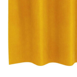 Berkfield Blackout Curtains With Eyelets 2 Pcs Mustard Yellow Velvet - thumbnail 5