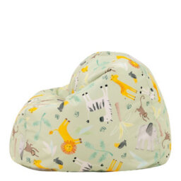 icon Kids Safari Bean Bag Chair Green Childrens Bean Bags - thumbnail 8