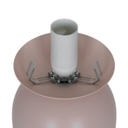 Nordlux Notti Indoor Table Lamp Pink Metal E14 Hand Blown Glass - Mains Powered, Ip20 - thumbnail 3