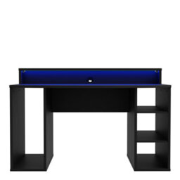Furniture To Go Loadout Black Gaming Desk With Colour Changing Led - thumbnail 5