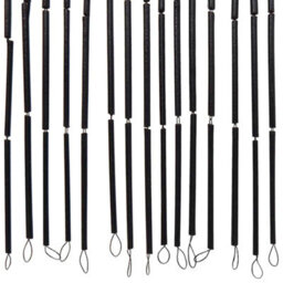 Walplus Insect Door Curtain Dark Grey 100X220 Cm Bamboo - thumbnail 5